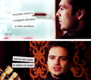 ... problems, but no one wants to believe in magic. - Jefferson // OUAT