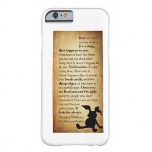 Velveteen Rabbit Quote iPhone 6 case