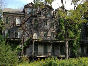 ... with my girlfriend in VT, when…abandoned orphanage ghost house