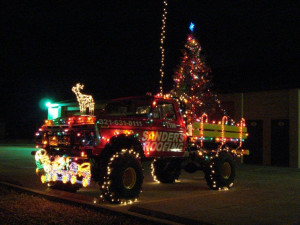 Redneck Christmas Truck Back to Redneck / Back Home