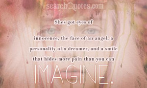 ... Of A Dreamer, And A Smile That Hides More Pain Than You Can Imagine