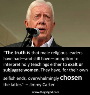 Jimmy Carter Dedicating The Rest Of His Life Fighting For Women’s ...