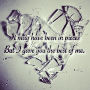 broken #quotes #love #hearts #past