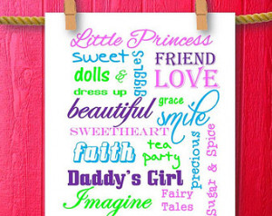 Princess, Daddys Girl, Baby Girls Nursery, Little Girls Room, Girl ...