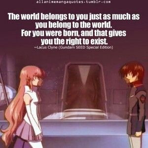 Anime quote
