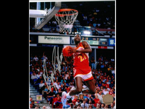 Signed Wilkins Photo - 8x10 #3 High Above The Rim