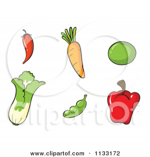 Black And White Vegetables