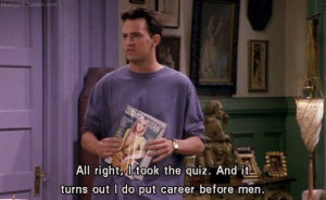 ... Chandler Bing One-Liners from “Friends” (18 pics + 15 gifs