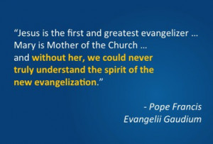 ... pope francis states in his apostolic exhortation and pope francis also