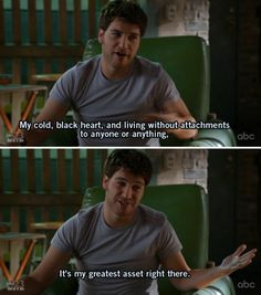 Happy Endings, Max and his cold black heart