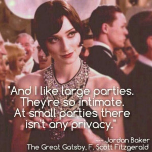 Jordan Baker, The Great Gatsby