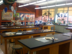 Pics of biology room scene from “Twilight”