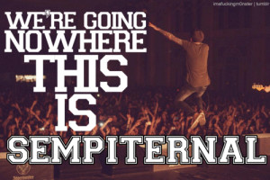 Bring Me The Horizon bmth nowhere lyric sign Sempiternal Shadow Moses ...