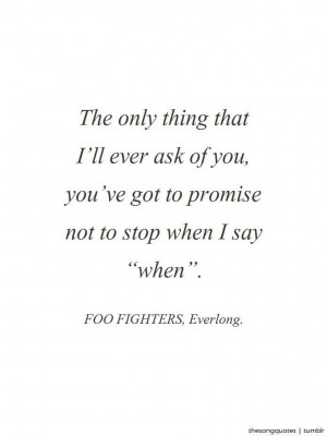 Foo Fighters~ Everlong