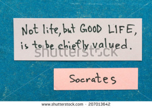 famous ancient Greek philosopher Socrates quote interpretation with ...