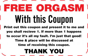 free orgasm icon sexy love sign funny coupon thank you photo ...
