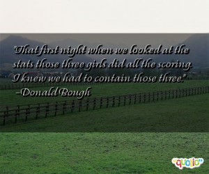 That first night when we looked at