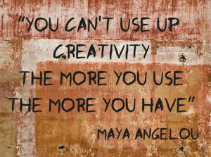 Loving this quote by Maya Angelou so going to keep testing it out!!