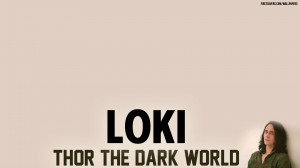 Loki Thor The Dark World Wallpaper