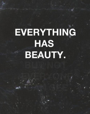 Everything has beauty but not anyone can see #brandymelvilleEU