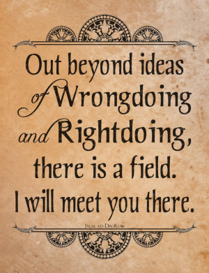 Rumi Writes Of Tolerance