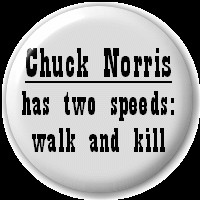 Chuck Norris Has Two Speeds: Walk And Kill