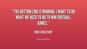 Quotes About Winning Football