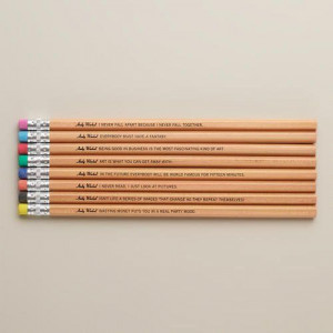 Artist Aphorism Pencils