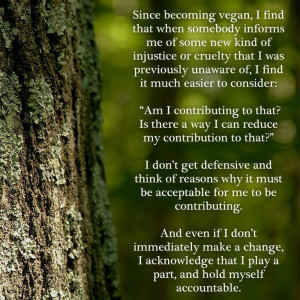 Becoming vegan has definitely had this effect on us, and we appreciate ...