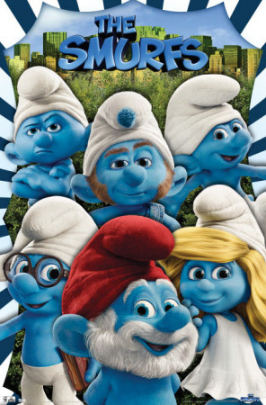 The smurfing film you've smurfed your smurfing smurf for.
