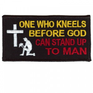 Man Kneeling Before God
