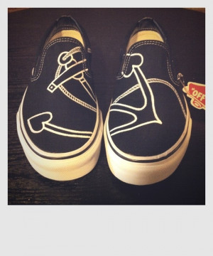 Hand Painted Vans Shoes