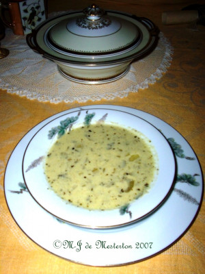 My Original Recipe: Low-Carbohydrate Celery Soup
