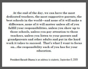 Barack Obama Quote on Education