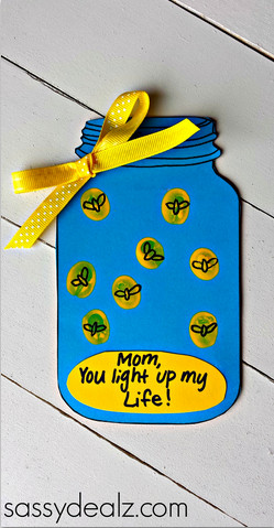Firefly “You Light up my Life” Mother’s Day Card (Free Printable ...