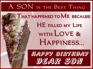 Birthday Messages For Son. Happy 16th Birthday Wishes To My Son Quotes ...