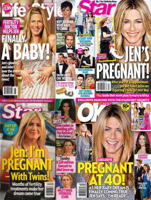 Jennifer Aniston, Magazine Covers