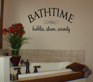 Bath Time Quotes For Babies Bathtime wall decal