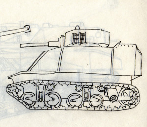 How to Draw World War 1 Tanks