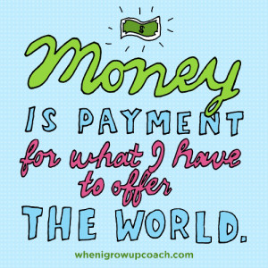 Throwback Thursday: Money is Payment For…