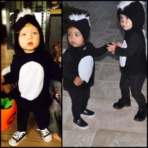 ... Son Wears Same Halloween Costume as North West and Penelope Disick