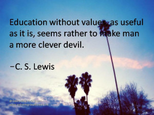 is seems rather to make man a more clever devil c s lewis ...