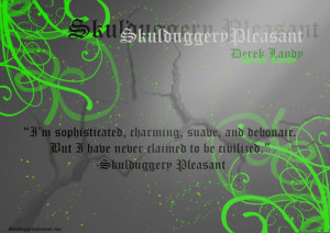 Skulduggery Pride Wallpaper by SkulduggeryGirl13
