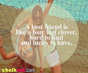 best friend quotes | friendship quotes – four leaf clover-Friendship ...