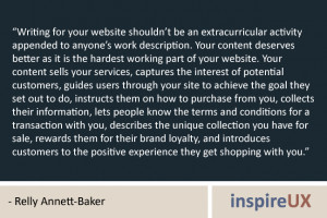 . Your content deserves better as it is the hardest working part ...