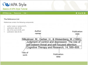 Apa Reference Page Example