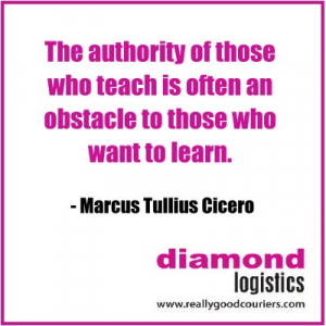great quote from Marcus Tullius Cicere