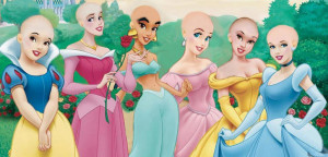 Even the Disney Princesses support Shave for the Brave !
