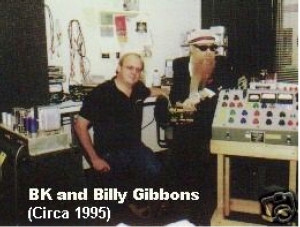 BK has collaborated with Billy Gibbons for years