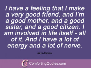 Quotes About Mothers By Maya Angelou